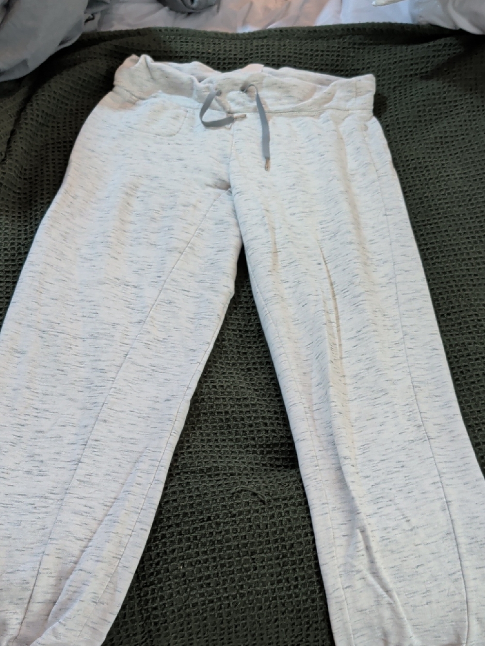 Calvin Klein Light Heather Gray Women's Jogger Pants
